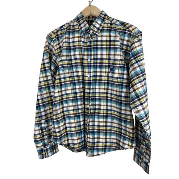 Cruel Girl Size M Plaid Button Up Shirt - Picture 1 of 5
